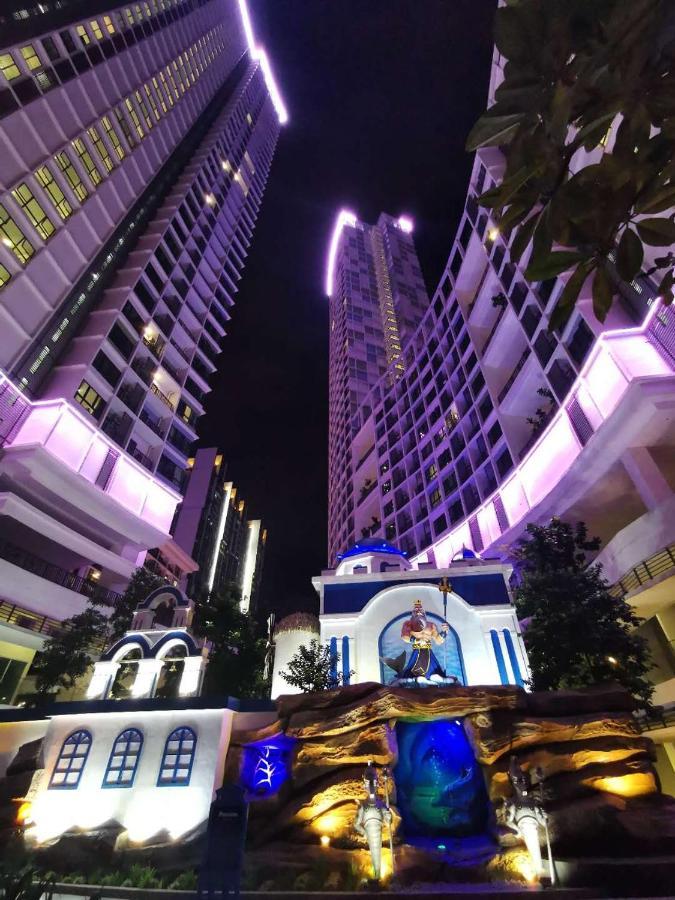 Lavender Suite # Shah Alam I-City Block B Homestay # 2R1B #Free Wifi & Parking Luaran gambar